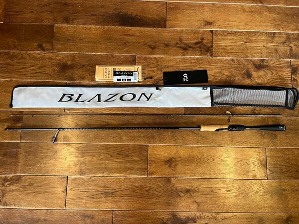 ダイワ ブレイゾン DAIWA BLAZON S69L-2 バスロッド 2ピース スピニングロッド 中古美品