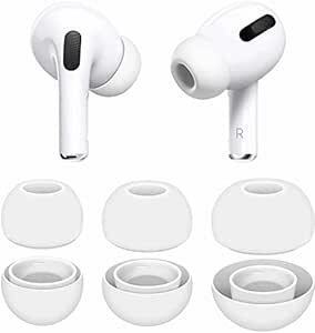 A-Pcas イヤーピース イヤーチップ AirPods Pro に対応 シリコン製 付けたまま充電可能 エアーポッズ プロ用 イ