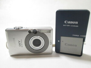 [NN9328 jn0] Canon IXY DIGITAL 55 PC1150 デジカメ コンデジ シルバー キャノン イクシ 充電器付き 