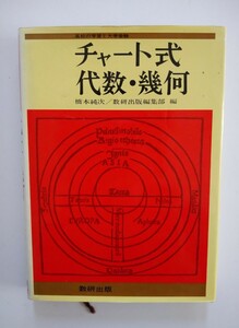 チャート式 代数・幾何 橋本純次 数研出版 旧赤チャート