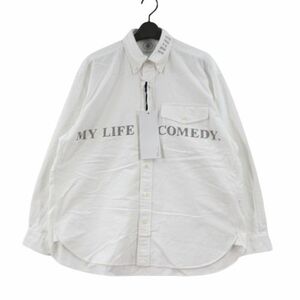 TAKAHIROMIYASHITA TheSoloist. × J.PRESS ソロイスト 20AW oversized B.D. shirt. ボタンダウン シャツ S ホワイト