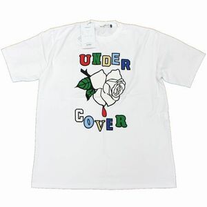 UNDERCOVER アンダーカバー 23AW TEE ROSE Tシャツ 4 ホワイト