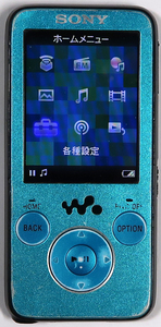 SONY, ウォークマン, NW-S636F, 4GB, ブルー, 中古
