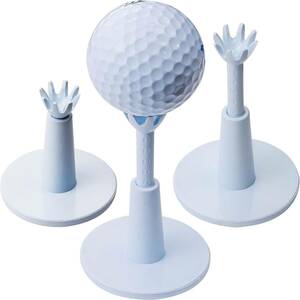 ゴルフ ティー ゴルフ用ティー 練習マット用 練習場用 高さ調節可能 高耐久 折れにくい 初心者 53mm-73mm 3本入