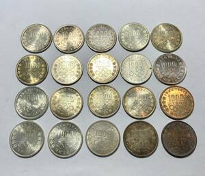 東京オリンピック記念硬貨千円銀貨 昭和39年　20枚セット