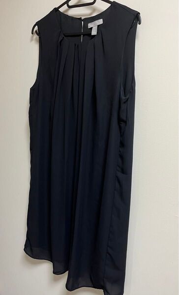 H&M ワンピース EUR M ブラック ノースリーブ