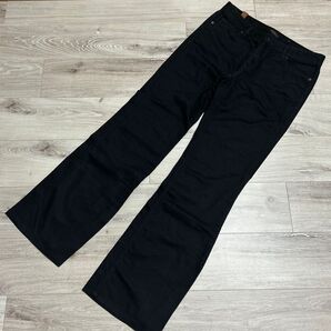 sweet camel ブーツカット ブラックデニム 33サイズ ラージサイズ