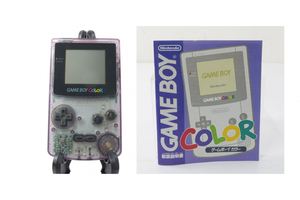 【説明書付き】Nintendo GAMEBOY COLOR CGB-001 任天堂 ニンテンドー ゲームボーイ コンパクト ゲーム機 レトロ 趣味 初心者 005FEEFR28