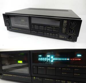 [marantz] Marantz MONITORING CASSETTE DECK SD-74 3HEAD auto Rebirth machine electrification verification reproduction NG! secondhand goods JUNK present condition delivery part removing and so on!