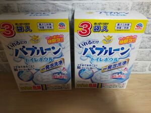 らくハピ いれるだけバブルーン トイレボウル トイレの洗浄剤 180g×6袋トイレ掃除 泡 洗浄 洗剤 大掃除 