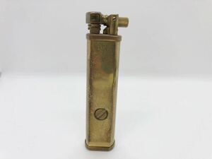 1円 Casablanca Brass カサブランカ ブラス ゴールドカラー ビンテージ オイルライター