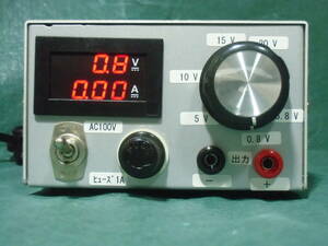 DC0.8V-DC25V changeable output switching regulator (DC power supply )