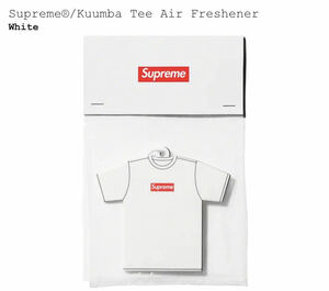 新品国内正規 22aw Supreme Kuumba Tee Air Freshener White シュプリーム クンバ ティー エア フレッシュナー ホワイト 白