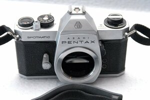 PENTAX ペンタックス M42マウント専用 昔の高級一眼レフカメラ SPⅡボディ 希少な作動品