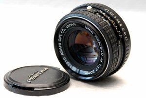（綺麗）PENTAX-M ペンタックス 純正 Kマウント専用 50mm 高級単焦点レンズ 1:1.7 完動品