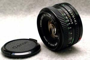 （綺麗）Canon キャノン 純正 FD 50mm 単焦点レンズ 1:2 希少・完動品