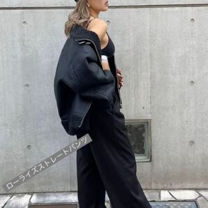 EVRIS エヴリス ローライズストレートパンツ