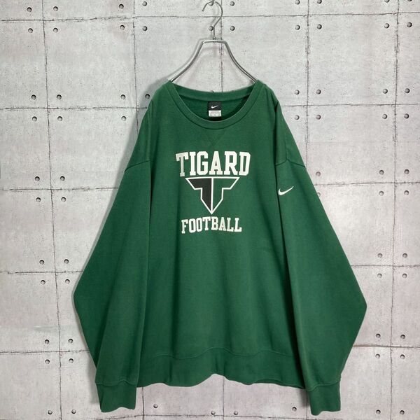 【人気カラー】00s NIKE/ナイキ ビッグサイズ ロゴ カレッジ ボックス 2XL 3XL