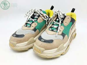 2406600130　♭ BALENCIAGA バレンシアガ Triple S Trainer トリプル S スニーカー 483513 UK8 USA9 EUR42 26cm メンズ 中古