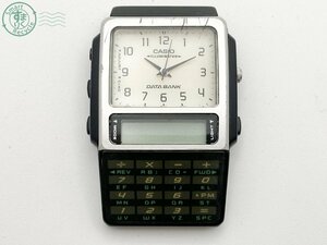 2406600565　♭ CASIO カシオ DATABANK データバンク ABC-30 クォーツ QZ アナデジ デジアナ 腕時計 アイボリー文字盤 フェイスのみ