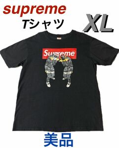 supreme Tシャツ XL 黒　美品　シュプリーム