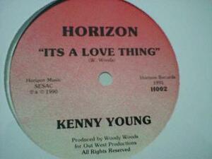 ソウル Kenny Young / It's A Love Thing 12インチです。