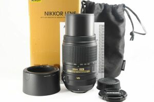 ★新品級★Nikon ニコン AF-S DX NIKKOR 55-300mm f/4.5-5.6 G ED VR 使用感の少ない素晴らしい外観！光学カビ、クモリなし！0454