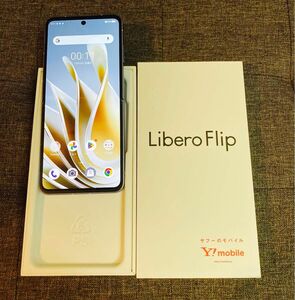 Libero Flip A304ZT ブルー Y!mobile版 SIMフリー