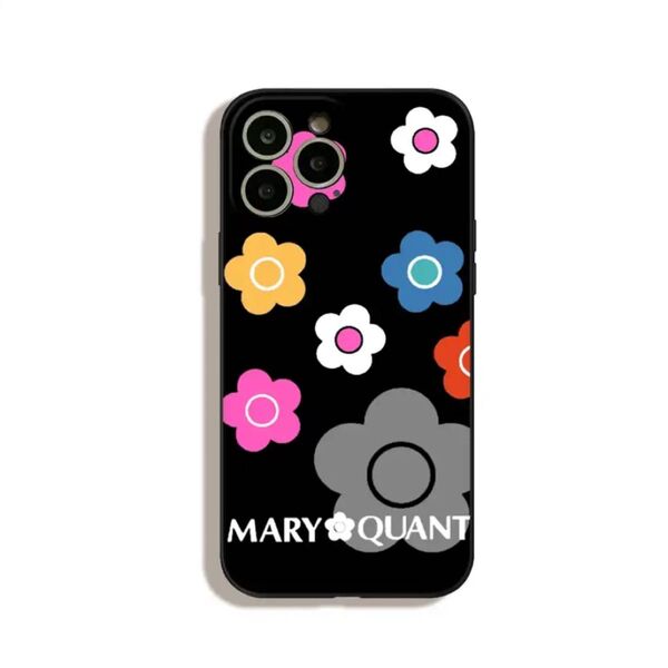 匿名配送 ☆ iPhone用 花柄 デイジー マリクワモバイルケース