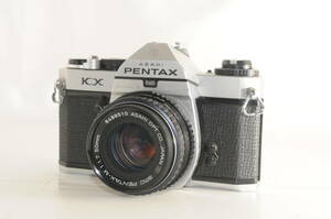 ★美品★PENTAX ペンタックス KX + PENTAX-M 50mm F1.7★シャッターOK★D112★