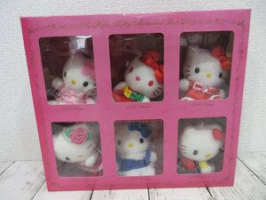 1 jpy rare Sanrio Hello Kitty × NTT electro- .35 anniversary commemoration memorial box mascot soft toy [ star see ]