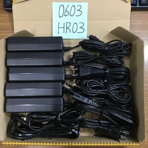 (0603HR03) free shipping / used /NEC/ADP64(PC-VP-WP36/PA-1600-05)/19V/3.16A/ original AC adapter 5 piece set 