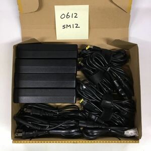 (0612SM12) free shipping / used /NEC/ADP005(PC-VP-WP138/ADP-90XD E*A13-090P4A)/20V/4.5A/ original AC adapter 4 piece set 
