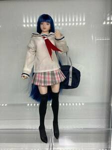 カスタム品 1/6 サイズ シームレス アクション フィギュア 制服 学生服 JK 風 TBLeague 女性 素体 ファイセン PHICEN