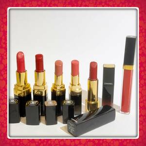 CHANEL Chanel * lipstick 7 pcs set * rouge here flash, rouge here car in, rouge Allure veruveto etc. 