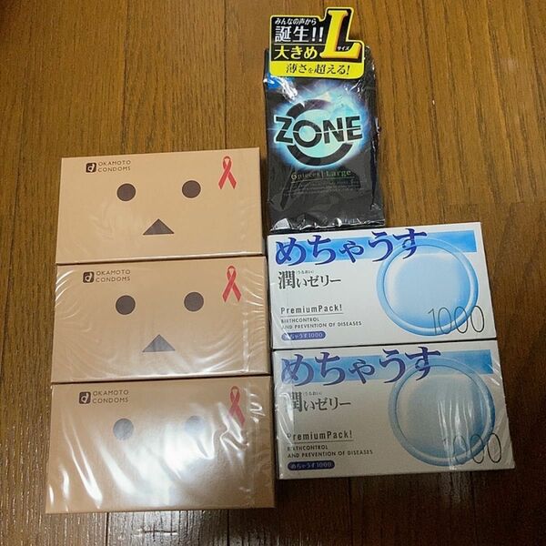 ジャンク品　コンドーム×6箱【値引不可】