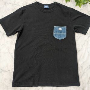 LEE リー 半袖 Tシャツ ブラック　 ポケットTシャツ S寸