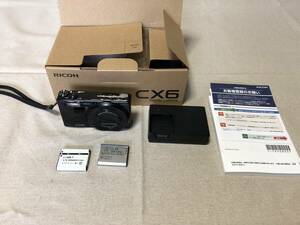 (1 jpy start ) actual work goods Ricoh RICOH CX6 ( box attaching ) ( secondhand goods )