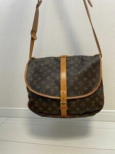 ルイヴィトン LOUIS VUITTON ショルダーバッグ モノグラム PVC 斜め掛け BRW ソミュール35