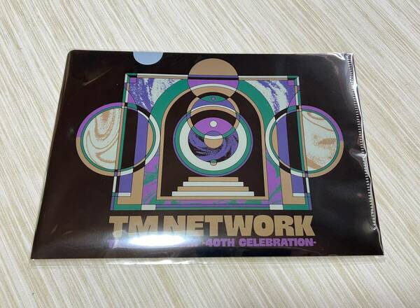 未開封・新品★TM NETWORK TRIBUTE ALBUM -40TH CELEBRATION-★オリジナルA5クリアファイル（Type.A）★タワレコ特典