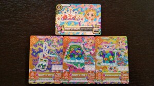 アイカツ★2015 3弾PR★バブルスマーメード、アクセ4枚セット★