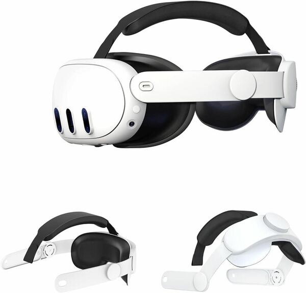 【送料無料】YipuVR Meta Quest vrアクセサリー 顔と頭の圧力を軽減 ヘッドセット用 YipuVRヘッドストラップ(A136)