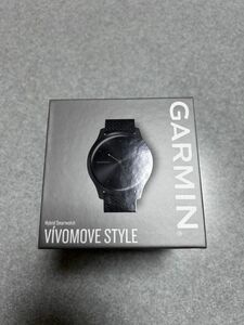 美品Garmin(ガーミン) vivomove Style スマートウォッチ　別売りステンレスベルト付き