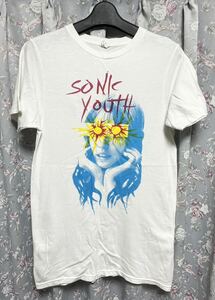 00s sonic youth ソニックユース オフィシャル Tシャツ Sunburst Eyes サイズ S / グランジ オルタナティブ 