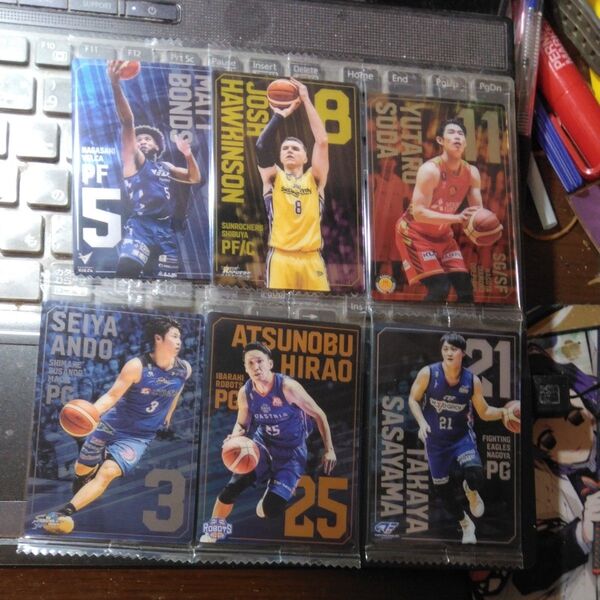 B LEAGUE ツインウエハース 6枚セット