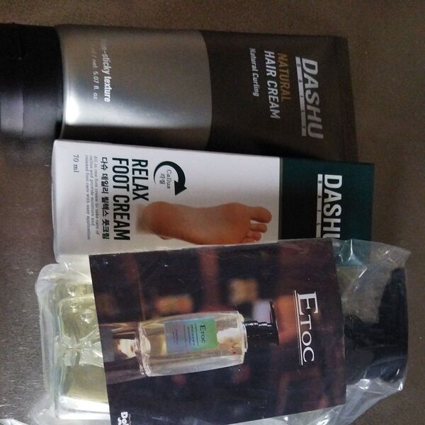 ダシュ dashu doen エトック etoc ナチュラルヘアクリーム リラックスフットクリーム フレグランスシャンプー