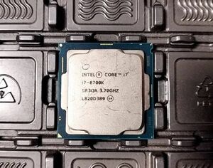 Intel Core i7-8700K 3.70GHz （第8世代） 送料無料