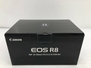 23年発売 未使用品♪CANON キャノン EOS R8 RF 24-50mm F4.5-6.3 IS STM KIT ミラーレスカメラ レンズキット キヤノン 05111N