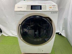 【引取限定】パナソニック Panasonic ドラム式洗濯乾燥機 洗濯11kg 乾燥6kg 左開き 斜型 ダニバスターコース 温水洗浄 NA-VX9700L d06009N