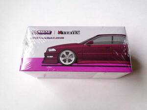 TARMAC　ターマック　1/64　VERTEX Toyota MarkⅡ JZX100　Purple Metallic　トヨタ マークⅡ　パープルメタリック　③